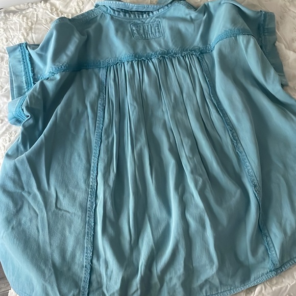 🚨FLASH SALE!🚨✨NEW!✨Free People We The Free Classic Shirt - Picture 8 of 8